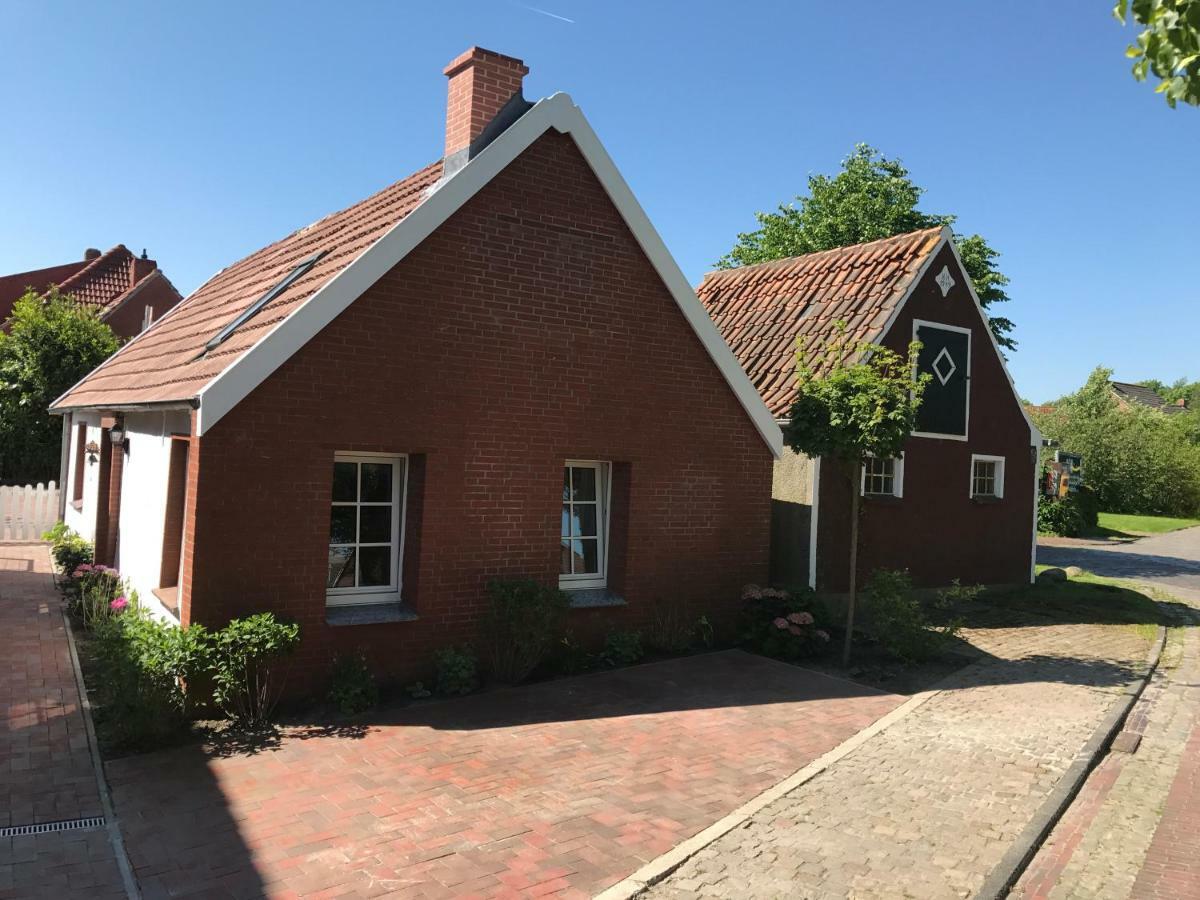 Ferienhaus Wattwurm Rysum Exterior foto