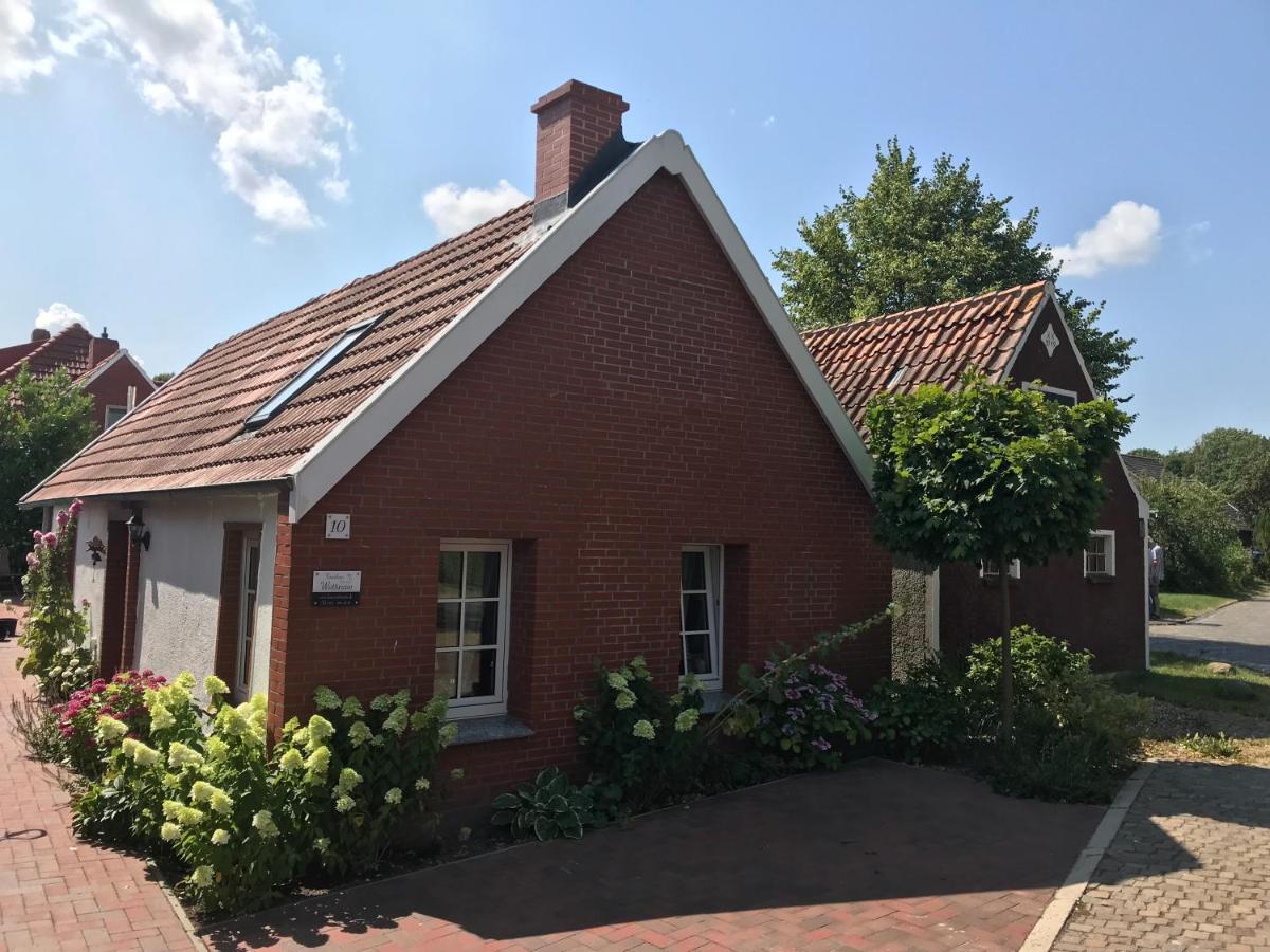 Ferienhaus Wattwurm Rysum Exterior foto